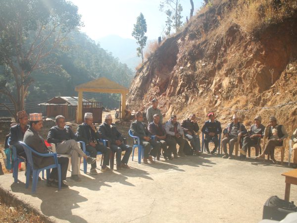 Photo 7 — Public Hearing in Gurans Rural Municipality, Ward 7 (January 2025)
