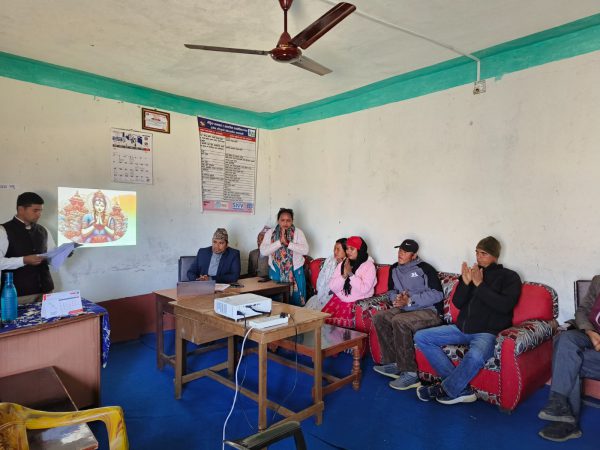 Photo 5 — Public Hearing in Gurans Rural Municipality, Ward 2 (January 2025)