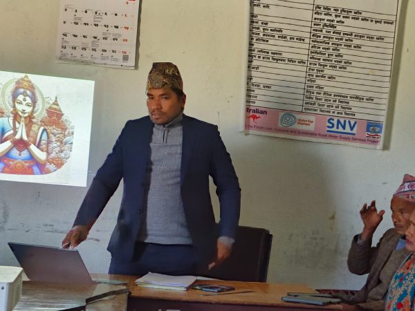 Photo 2 — Public Hearing in Gurans Rural Municipality, Ward 2 (January 2025)