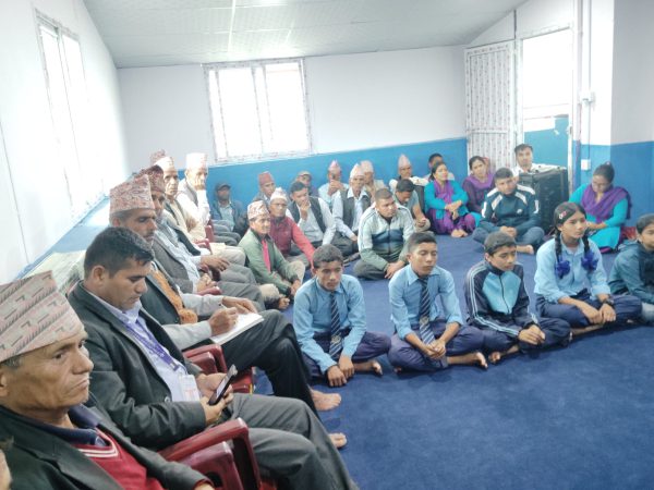 Photo 1 — Public Hearing in Gurans Rural Municipality, Ward 6 (25 June 2025)