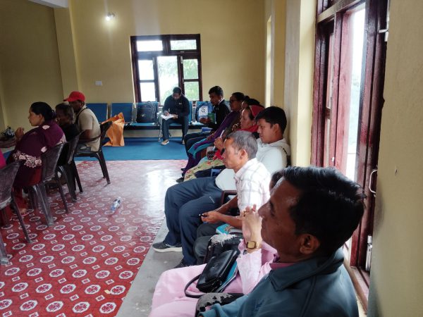 Photo 2 — Public Hearing in Gurans Rural Municipality, Ward 4 (22 June 2025)