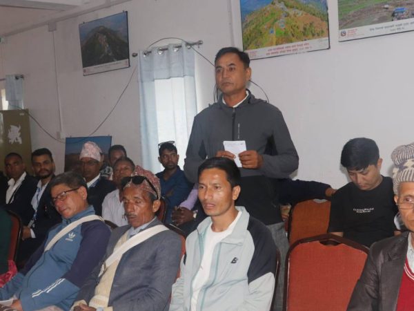 Photo 2 — Public Hearing: Eight-Point Commitment in Gurans Rural Municipality