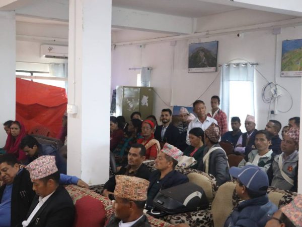 Photo 5 — Public Hearing: Eight-Point Commitment in Gurans Rural Municipality