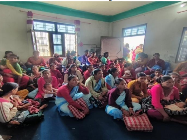 Photo 1 — Meetings Conducted under the Social Audit of the Health Institutions of Gurans Rural Municipality
