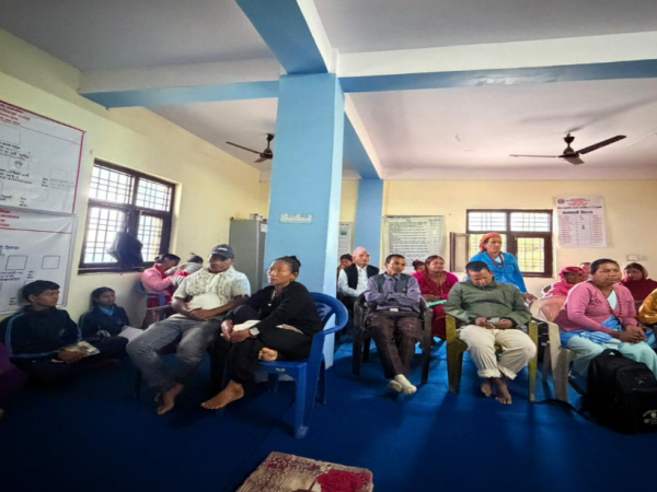 Photo 8 — Meetings Conducted under the Social Audit of the Health Institutions of Gurans Rural Municipality
